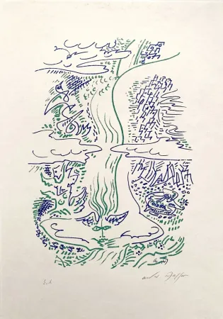 リトグラフ Masson - Maria tu sais