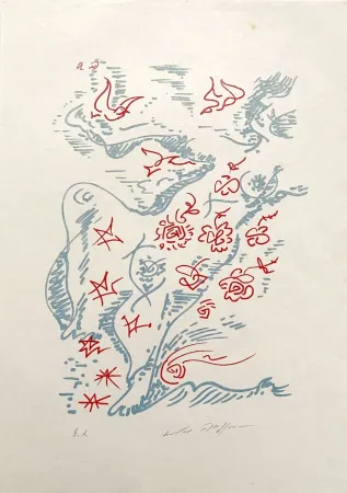 リトグラフ Masson - Maria tu sais