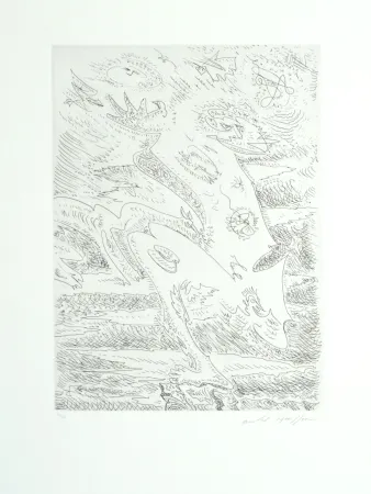エッチング Masson - Métamorphose sur la cime