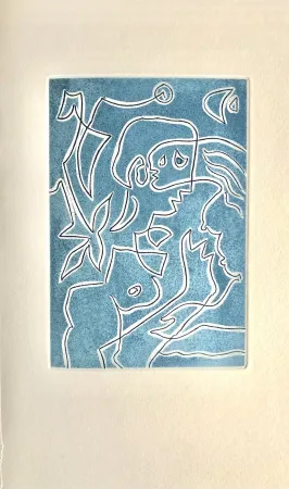 エッチングと　アクチアント Masson - Ô mésange, ô peut-être