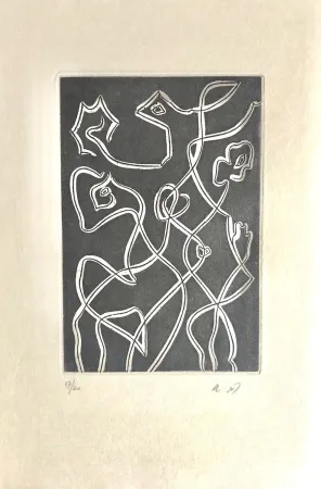 エッチングと　アクチアント Masson - Ô mésange, ô peut-être