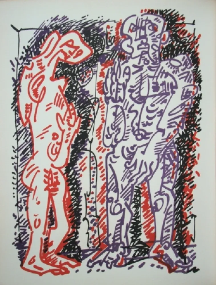 リトグラフ Masson - Oaristys