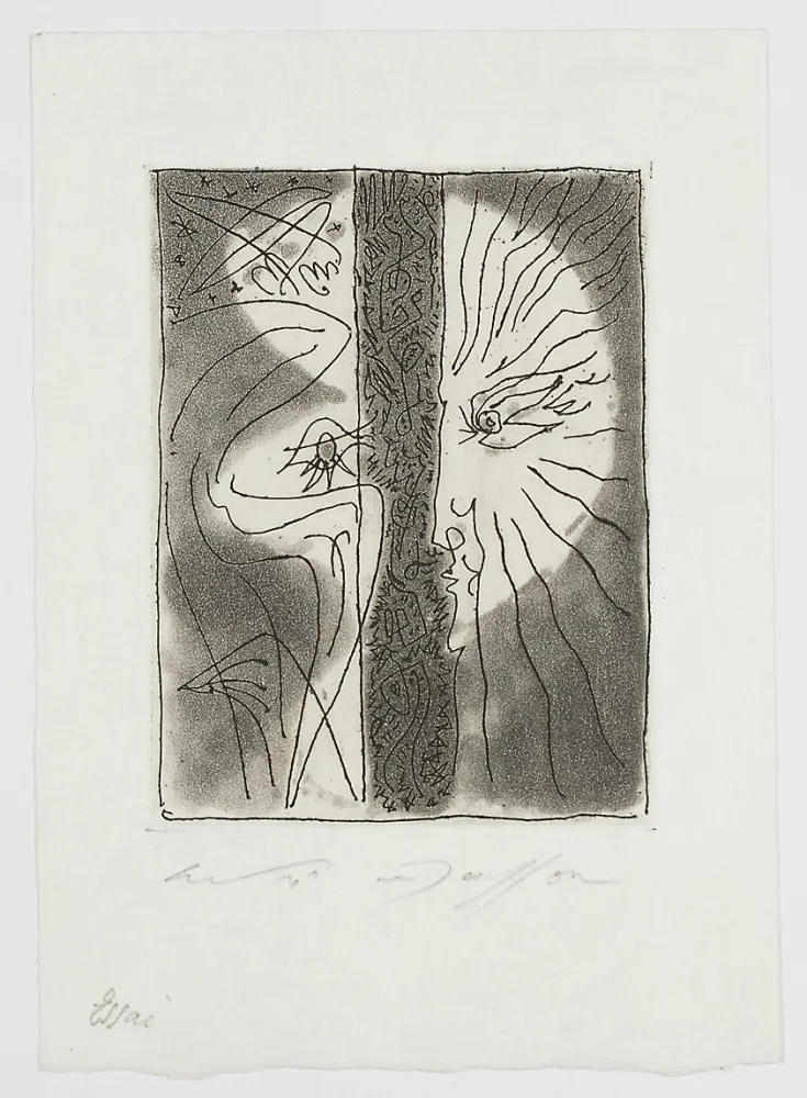 彫版 Masson - Peine perdue (In vain)