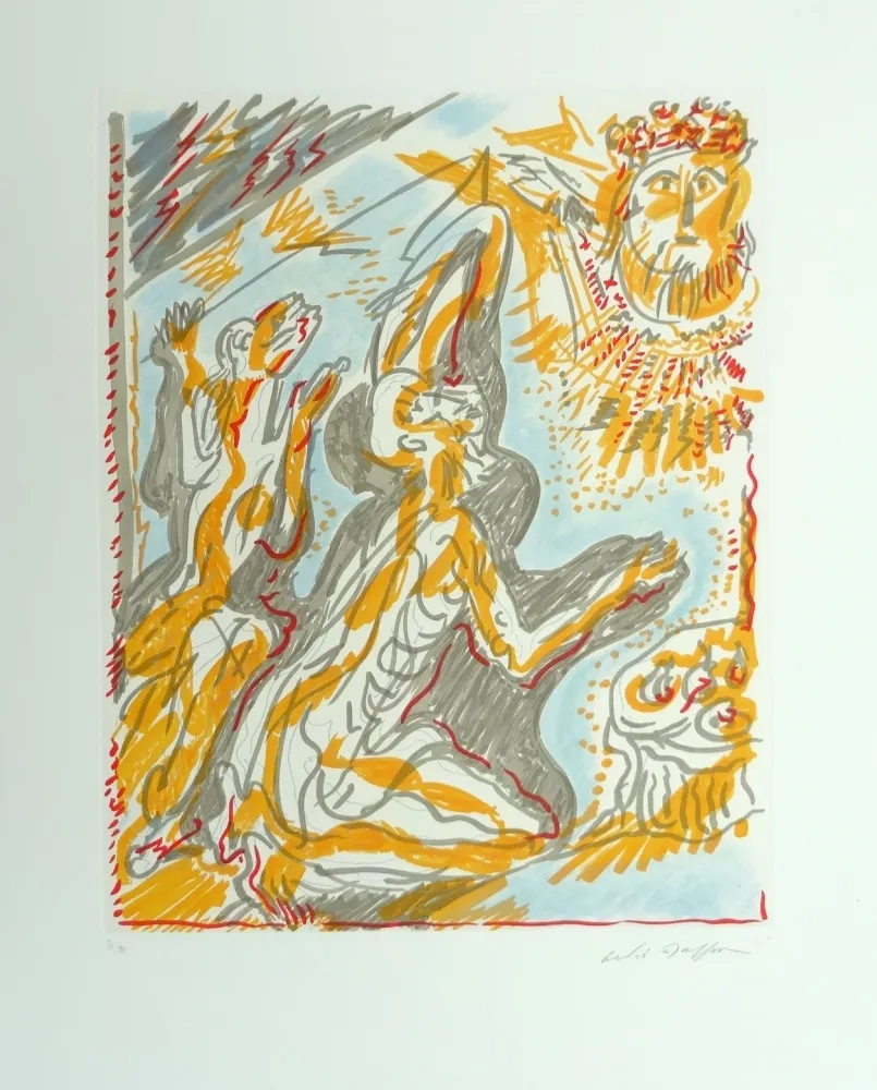 エッチングと　アクチアント Masson - Philémon et Baucis