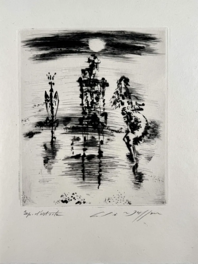 エッチングと　アクチアント Masson - Pour Saint-Pol Roux 