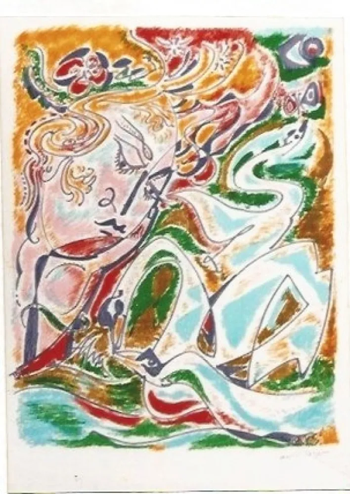 リトグラフ Masson - San titre