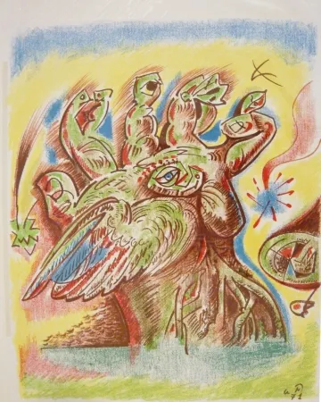 リトグラフ Masson - Sans titre