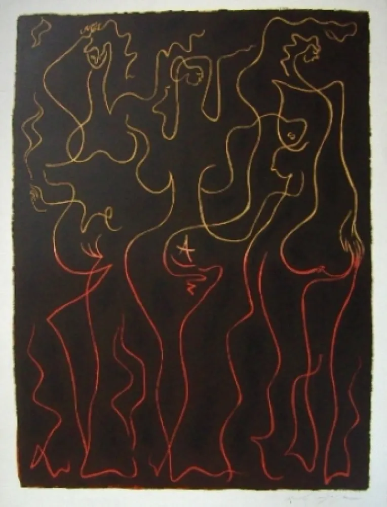 リトグラフ Masson - Sans titre