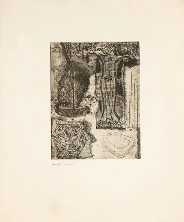 エッチング Masson - SIGNES ou Frontispice de 