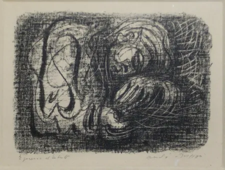 リトグラフ Masson - Sommeil