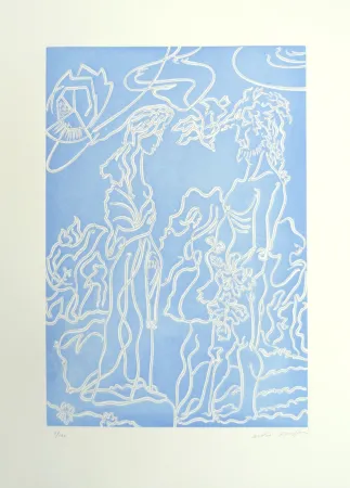 彫版 Masson - Ulysse et Nausicaa