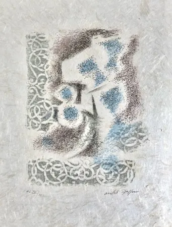 リトグラフ Masson - Une étoile de craie