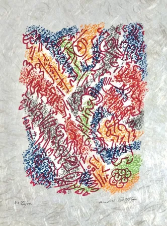 リトグラフ Masson - Une étoile de craie