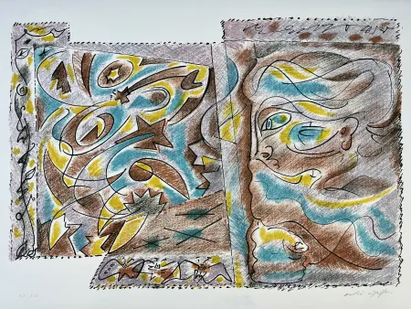 リトグラフ Masson - Untitled