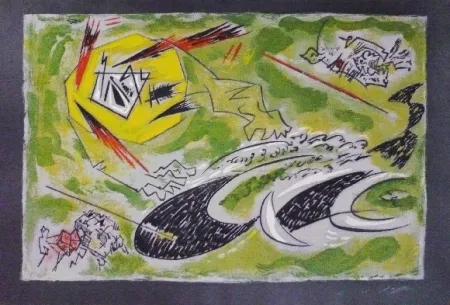 リトグラフ Masson - UNTITLED