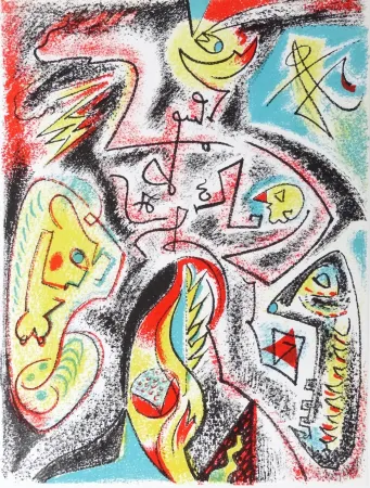 リトグラフ Masson - XXe siècle