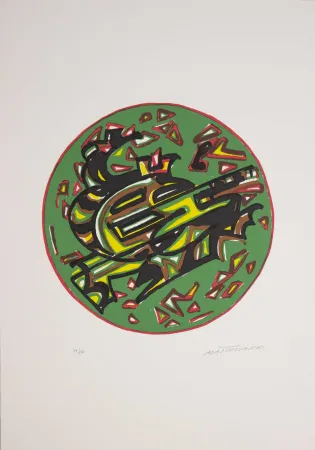 シルクスクリーン Mastroianni  - Trinità