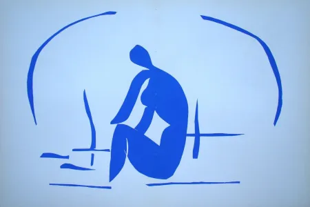 リトグラフ Matisse (After) - Baigneuse dans les roseaux