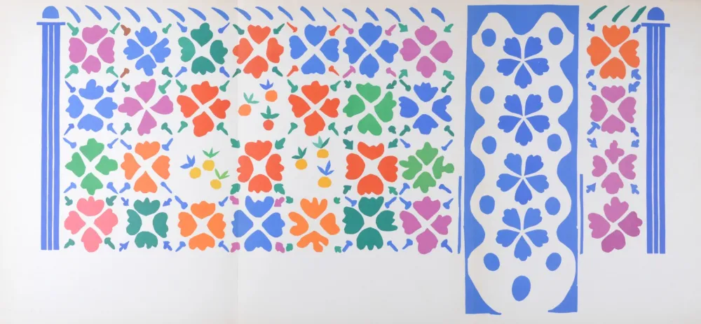 リトグラフ Matisse (After) - Décoration - Fruits, 1958