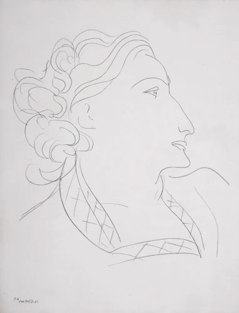 技術的なありません Matisse (After) - Portrait de femme, 1943