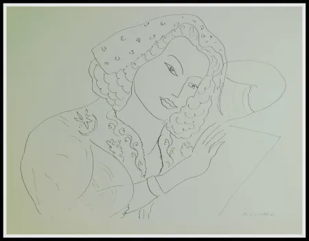 リトグラフ Matisse (After) - THEMES & VARIATIONS III