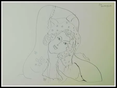 リトグラフ Matisse (After) - THEMES & VARIATIONS IV