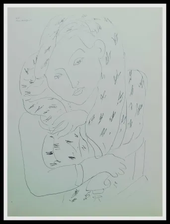 リトグラフ Matisse (After) - THEMES & VARIATIONS V