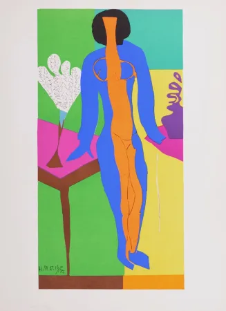リトグラフ Matisse (After) - Zulma, 1958