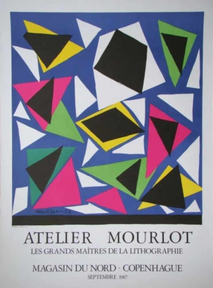 リトグラフ Matisse - Atelier Mourlot
