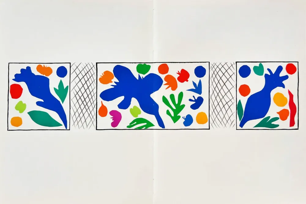 リトグラフ Matisse - Coquelicots