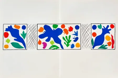 リトグラフ Matisse - Coquelicots