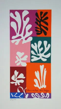 シルクスクリーン Matisse - Fleurs de Neige, 1951