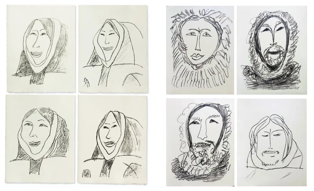 挿絵入り本 Matisse - G. Duthuit : UNE FÊTE EN CIMMÉRIE (31 lithographies) Tériade 1963