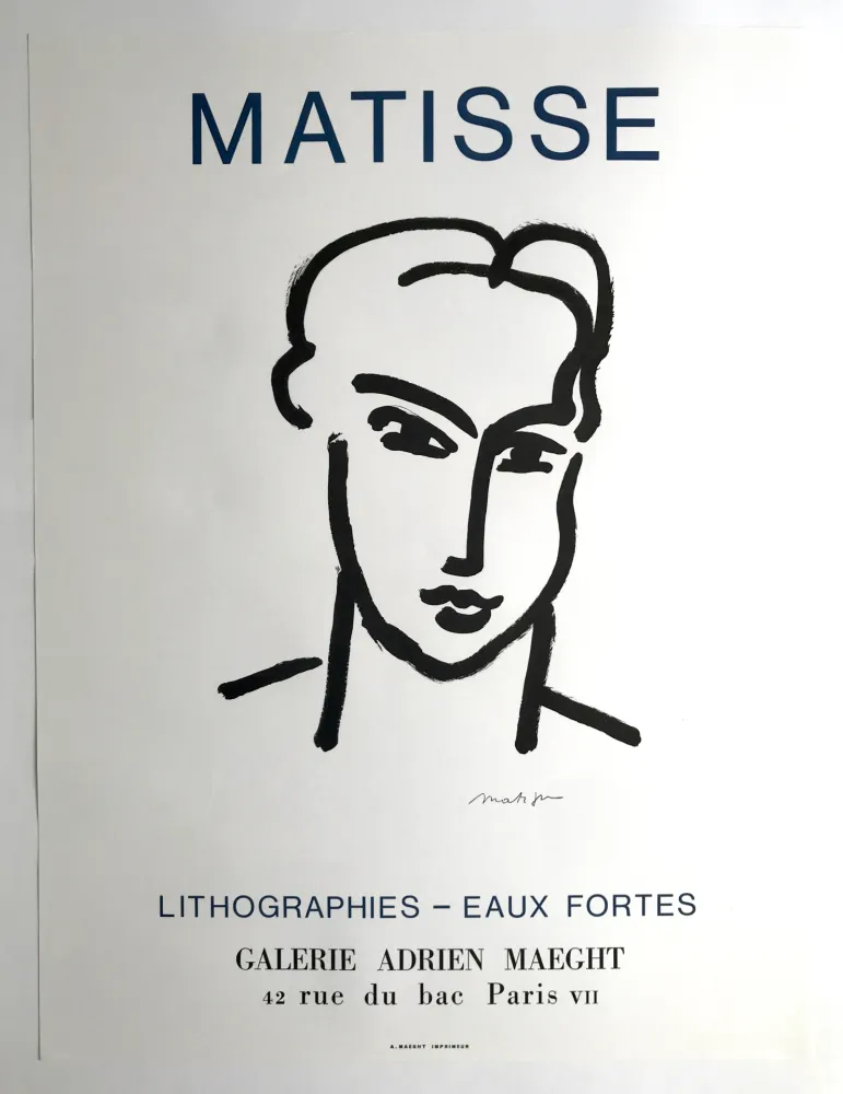 掲示 Matisse - Galerie Adrien Maeght