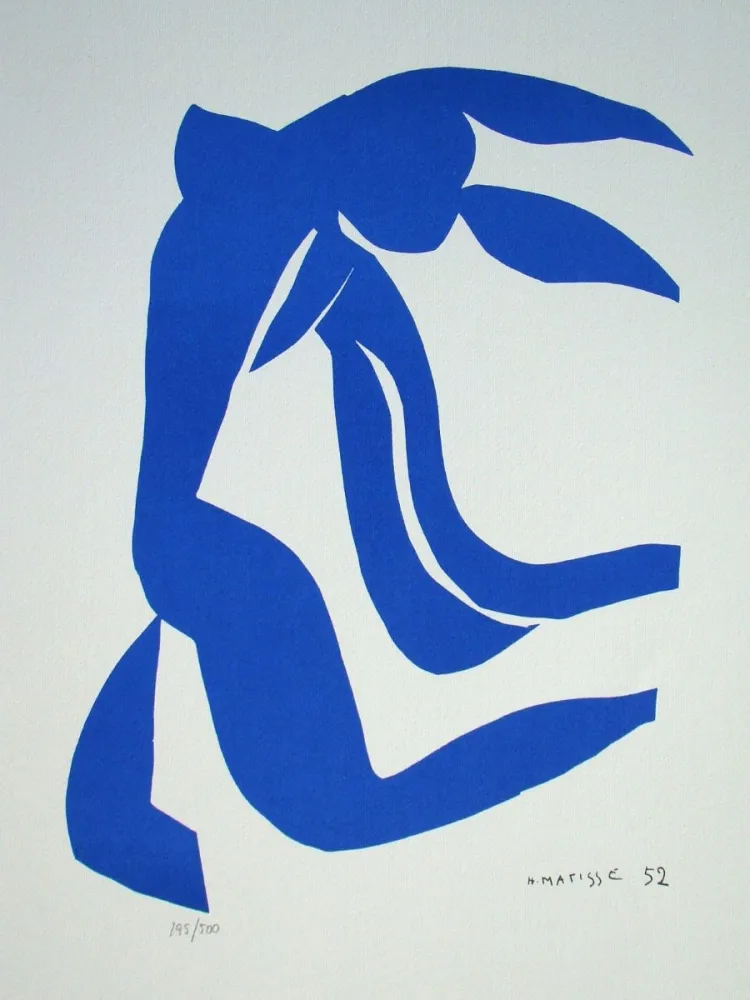 シルクスクリーン Matisse - La Chevelure, 1952