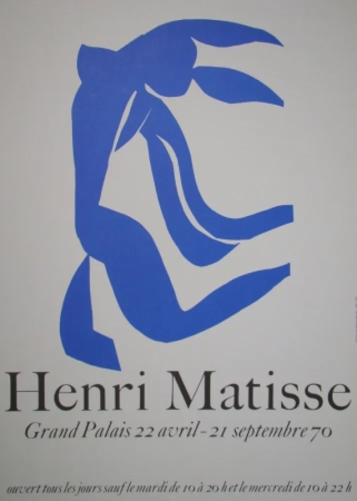 掲示 Matisse - La Chevelure - Grand Palais