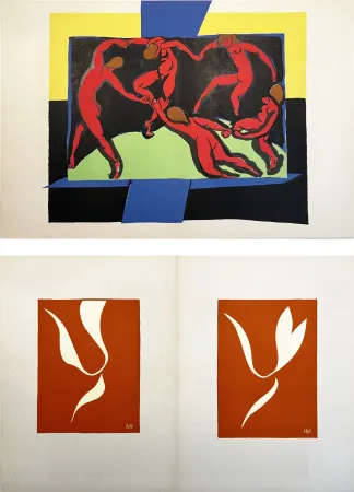 リトグラフ Matisse - LA DANSE. Lithographie de 1938