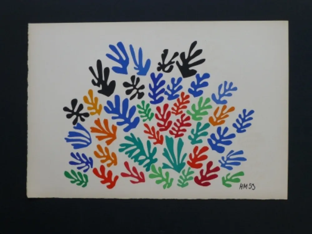 リトグラフ Matisse - La gerbe, 1953