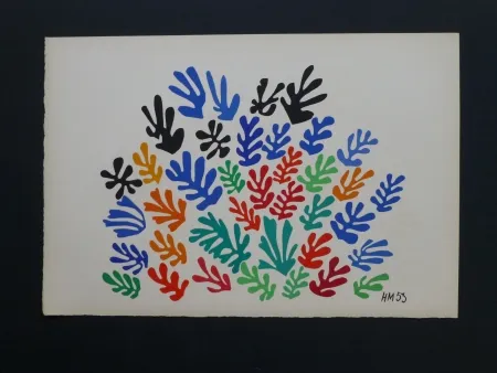 リトグラフ Matisse - La gerbe, 1953