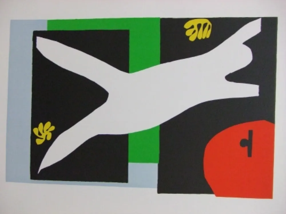 リトグラフ Matisse - La Nageuse dans l'aquarium