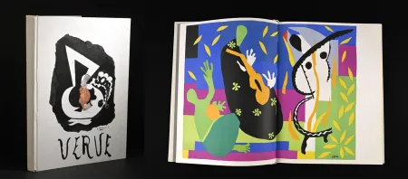 挿絵入り本 Matisse - LA TRISTESSE DU ROI. VERVE Vol. VII. N° 27-28 (1953) : Chagall, Matisse, Miro, Braque. 34 LITHOGRAPHIES.
