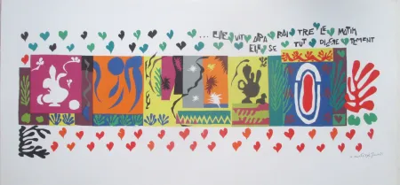 リトグラフ Matisse - Les Mille et Une Nuits