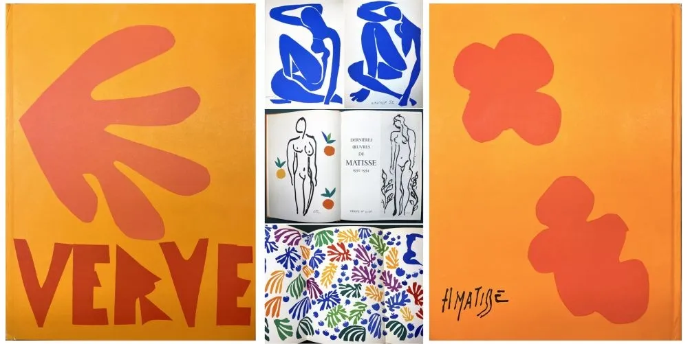 挿絵入り本 Matisse - MATISSE. DERNIÈRES ŒUVRES 1950 - 1954 (VERVE Vol. IX, No. 35-36. 1958)
