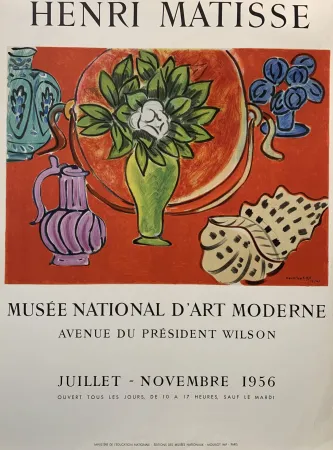 リトグラフ Matisse - Musée National d'Art Moderne