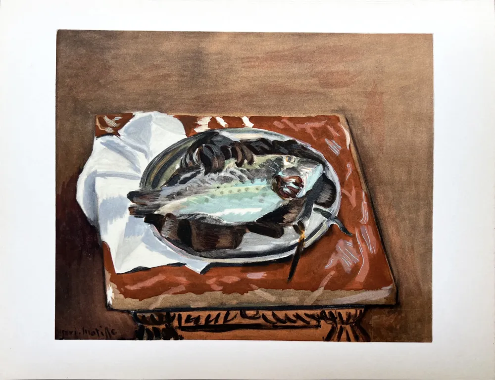 ステンシル Matisse - NATURE MORTE À LA DORADE (1920)