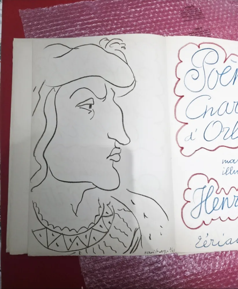 リトグラフ Matisse - Poèmes de Charles d'Orléans Signed Portfolio 