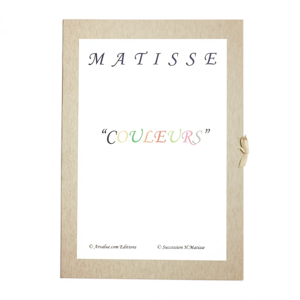 リトグラフ Matisse - Portfolio Henri Matisse 
