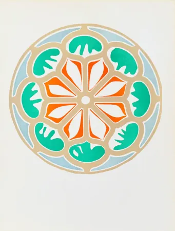 リトグラフ Matisse - Rosace