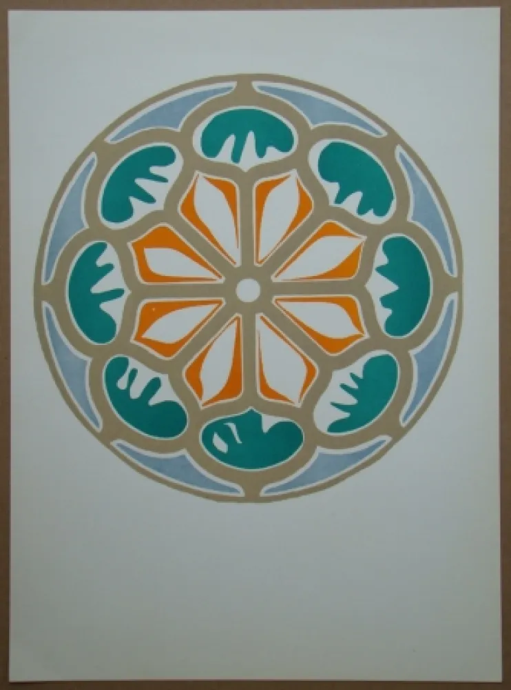 リトグラフ Matisse - Rosace