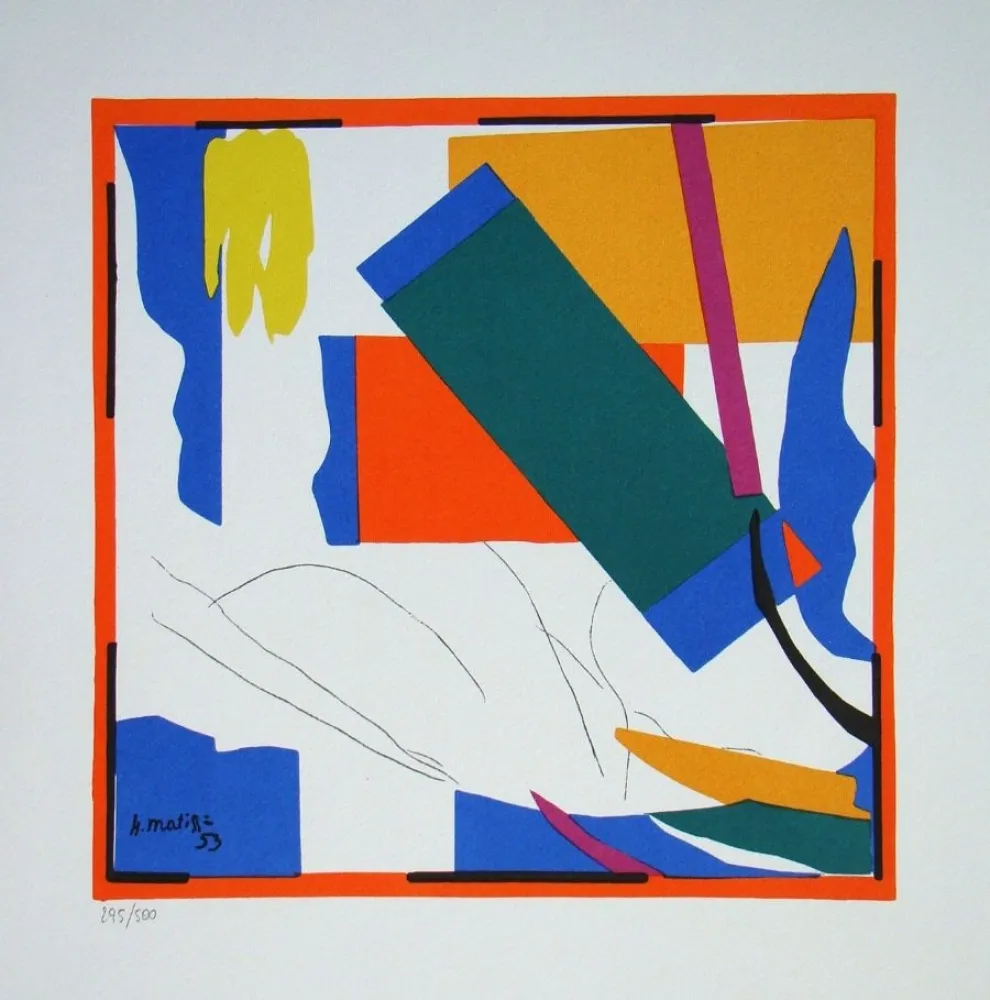 シルクスクリーン Matisse - Souvenir d'Océanie, 1953